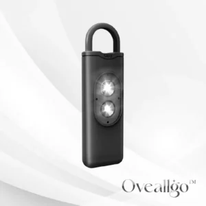 Oveallgo™ 130dB Loud Self Defence Alarm Keychain with LED Strobe Light