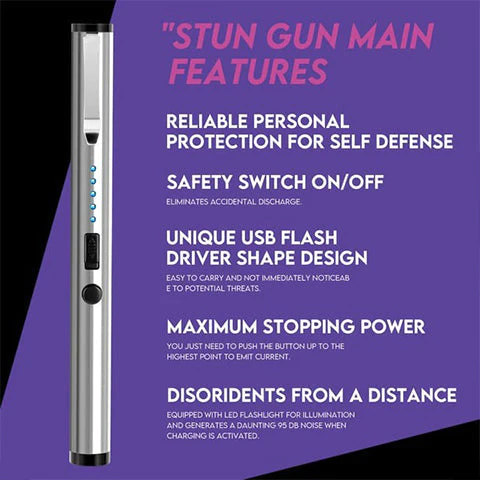 Oveallgo™ EXTRA Tactical HIGH Power 25,000,000 Stun Pen - Image 7