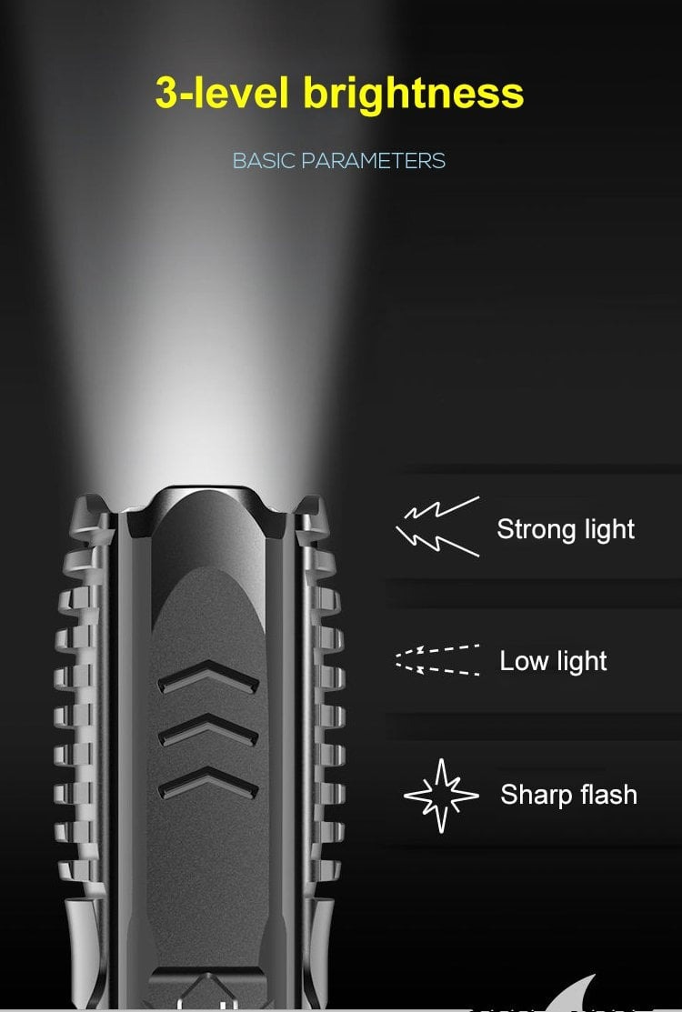 Oveallgo™ Multifunctional Rechargeable Flashlight