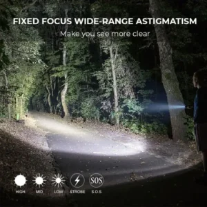 Oveallgo™ Ultra-Bright 80000 Lumens Portable Tactical Laser Flashlight