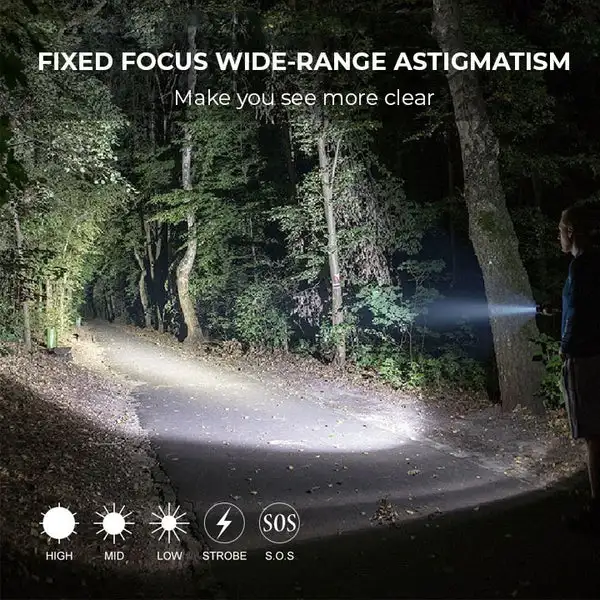 Oveallgo™ Ultra-Bright 80000 Lumens Portable Tactical Laser Flashlight