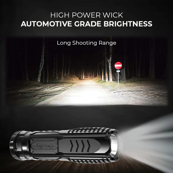 Oveallgo™ Ultra-Bright 80000 Lumens Portable Tactical Laser Flashlight