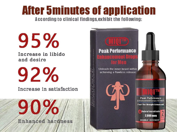 Peak Performance Enhancement Drops for Men