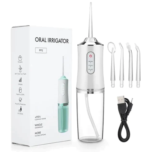 Portable Dental Irrigator - USB Rechargeable for Oral Care - Image 2