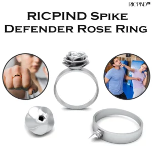 RICPIND SpikeDefender Rose Ring