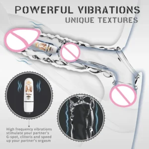 Alternative view of Reusable Hnbooka™penis extension vibrator