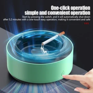 Alternative view of Seurico™ Negative Ion Purifier Multi-Function Ashtray