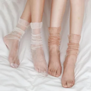 Sexy Ultra-thin Fluffy Socks