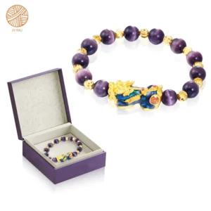 Soaring Dragon Amethyst Bracelet