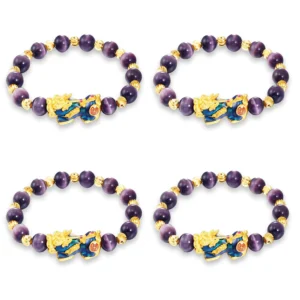 Soaring Dragon Amethyst Bracelet