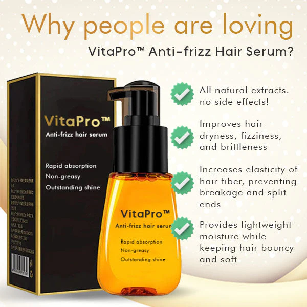 VitaPro™ Anti-frizz Hair Serum
