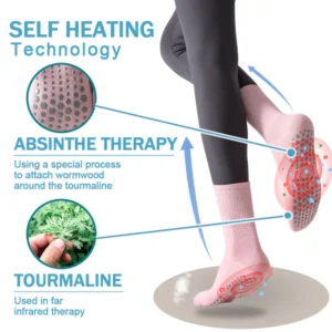 WELLBEINGCOVE™ Ionizované nízkofrekvenční pulzní samozahřívací ponožky