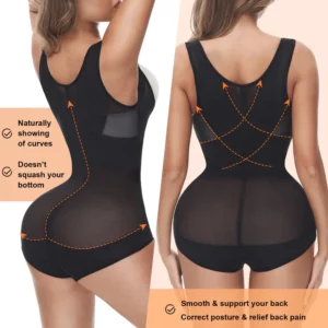 Women's Tummy Control Butt Lifter Bodysuit