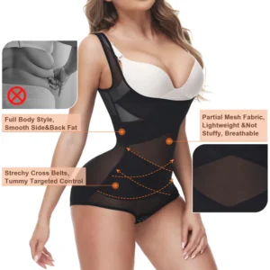 Women's Tummy Control Butt Lifter Bodysuit