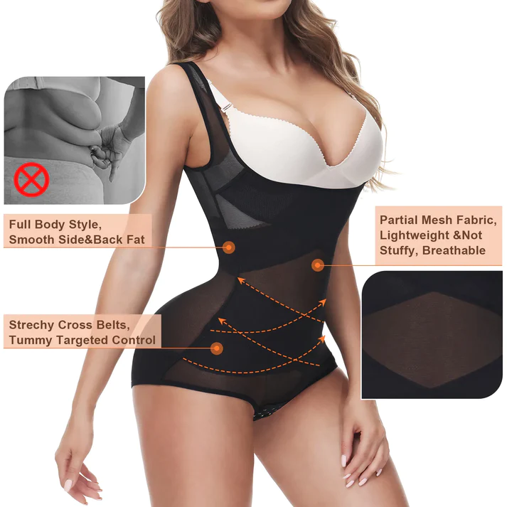 Women's Tummy Control Butt Lifter Bodysuit