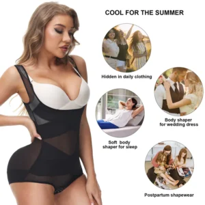 Women's Tummy Control Butt Lifter Bodysuit