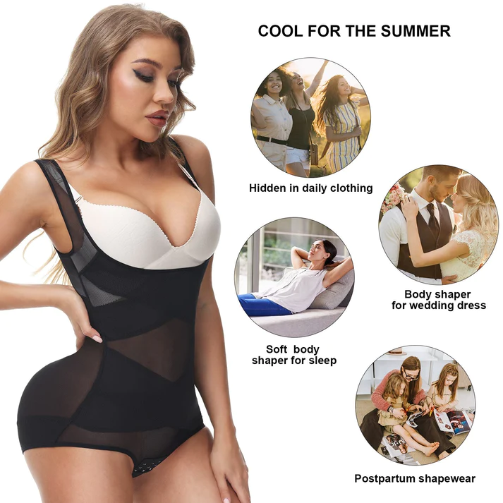 Women's Tummy Control Butt Lifter Bodysuit