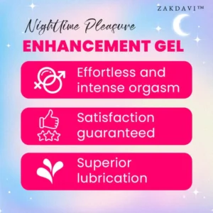 Zakdavi™ Nighttime Pleasure Enhancement Gel