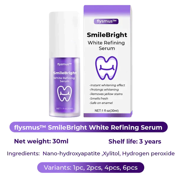 flysmus™ SmileBright White Refining Serum