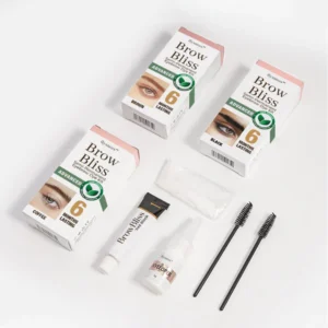 flysmus™ BrowBliss Semi-Permanent Eyebrow Tinting Kit