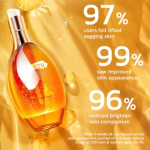 flysmus™ Q10Skin 24K Gold Peptide Reversal Serum