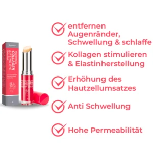 flysmus™ StrahlendeAugen Kollagen Straffende Augenbalsam-Stick