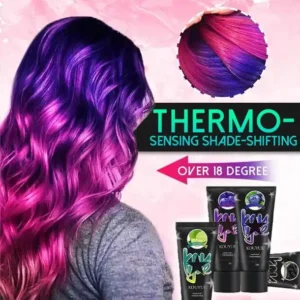 Alternative view of Thermochromic Color Changing Hair Dye