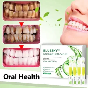 Alternative view of Bluesky™Ampoule Toothpaste Removal of tartar and plaque bacteria and various oral problems