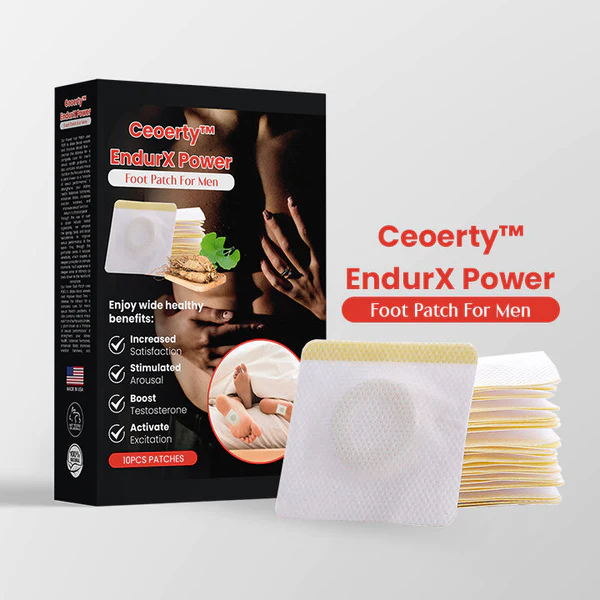 Ceoerty™ EndurX Power Foot Patch Pikeun Lalaki