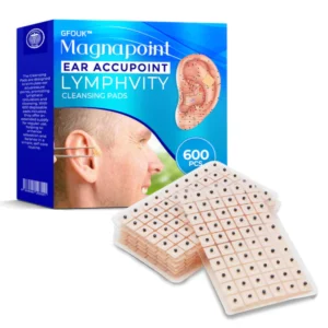 GFOUK™ Magnapoint Ohr Akupunkturpunkt Lymphflüssigkeit Reinigen Pads (600Stück)