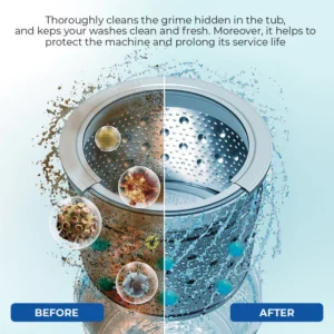 Alternative view of Oveallgo™ ActiveClean Washing machine Sterilizer Tablet