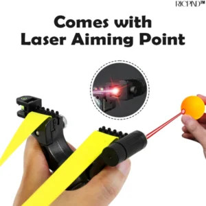 Alternative view of RICPIND Laser Aim Precision Powerful Slingshot