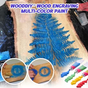 Vopsea multicoloră pentru gravură în lemn WoodDIY™