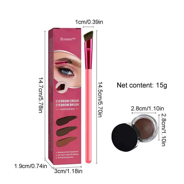 flysmus™ 4D Hair Stroke Brow Stamp Brush - Image 4