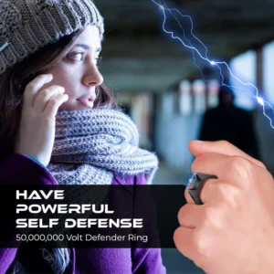 Alternative view of AAFQ™ 50,000,000 Volt Defender Ring