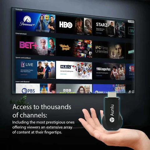 Aunlu™ TV Streaming Device – Access All Channels for Free 