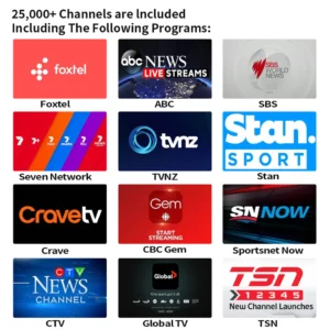 Aunlu™ TV Streaming Device – Access All Channels for Free