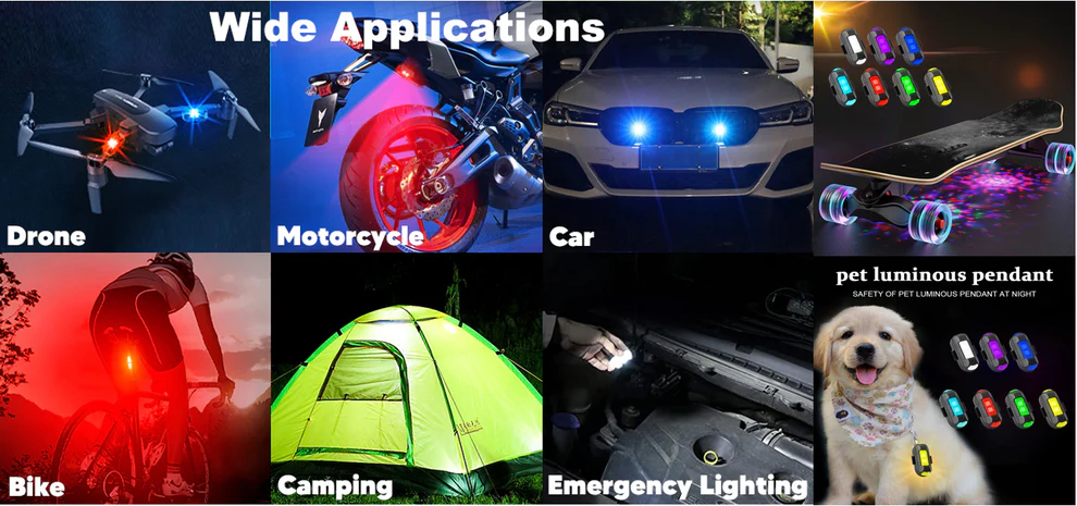 Dobshow™ Strobe light Strobe light 7 colors in 1 - Image 4