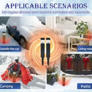 Fivfivgo™ Solar Powered Electromagnetic Resonance De-icing Light