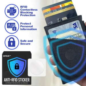 Alternative view of GFOUK™ Transparent Anti-RFID Sticker