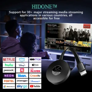 Alternative view of HIDONE™ Smart TV Streaming Box - Access All Channels for Free