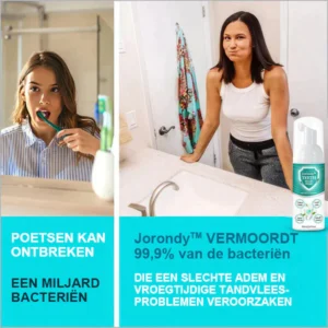 Jorondy™ TEETH Mondwater – Los alle orale problemen op