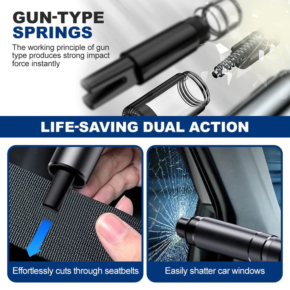 KISSHI™ Car Safety Emergency Hammer - Image 4
