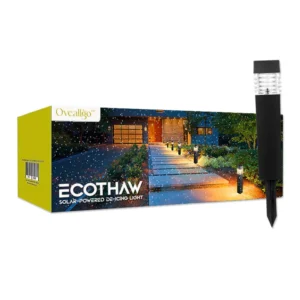 Oveallgo™ EcoThaw ULTRA, захранвана със слънчева енергия лампа за размразяване