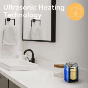 Alternative view of Oveallgo™ Ultraschall-Thermoventilator für das Badezimmer