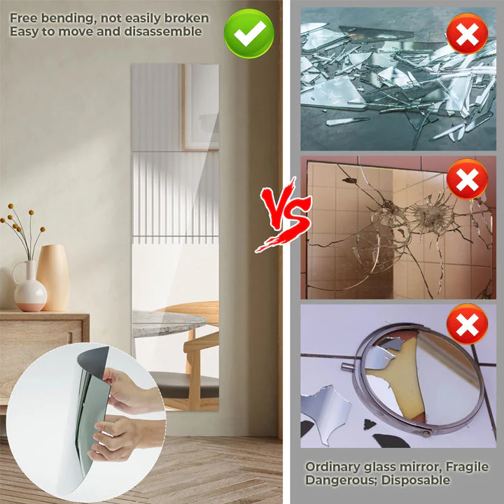 Oveallgo™ Self-Adhesive Acrylic Mirror - Image 5
