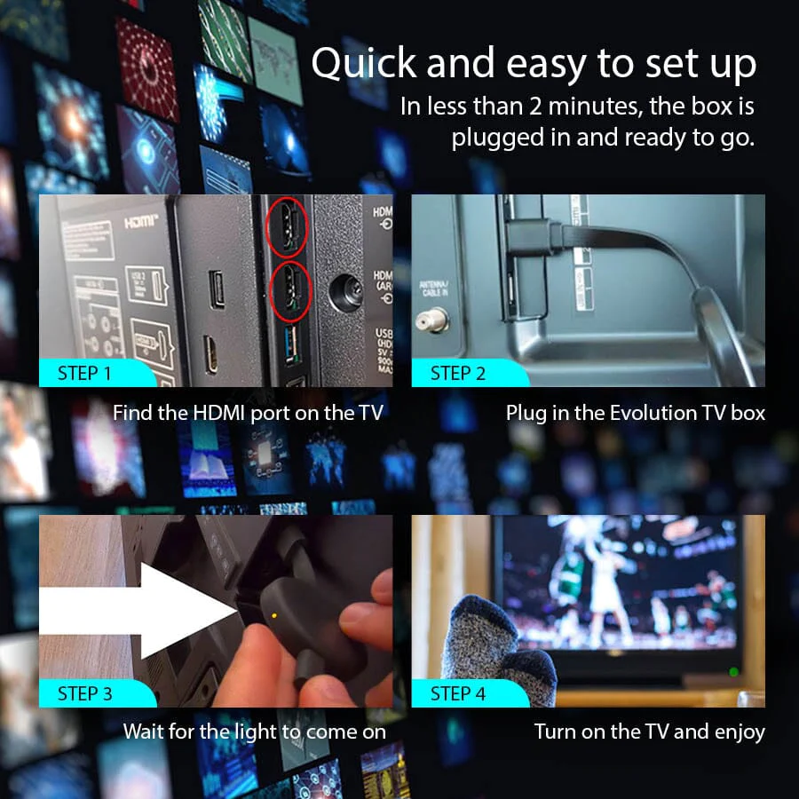 UnboundScreen™ 4K TV Evolution – Access all channels for FREE