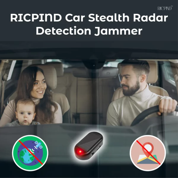RICPIND कार स्टेल्थ रडार डिटेक्शन जॅमर