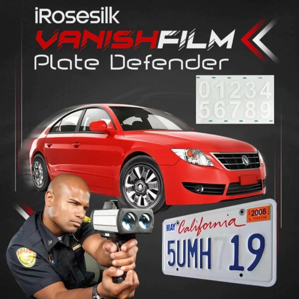 iRosesilk™ VanishFilm MAX प्लेट डिफेंडर