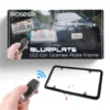 iRosesilk™ Anti-Tracking AUTO X BlurPlate LCD Car License Plate Frame